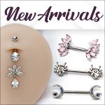 Fresh Sparkle: Gem Dangle Navels, Opalite & Glass Plugs!