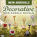 New Decorative Non-Dangle Navels&mdash;Now In Stock!