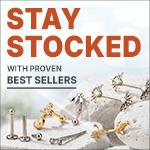 Spark Sales with Most Stocked Piercing Styles